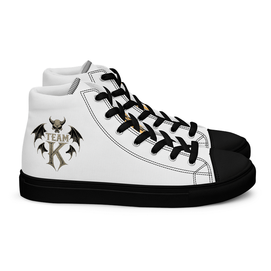 Team K V-3 Women's High Top Canvas Shoes product image (2)