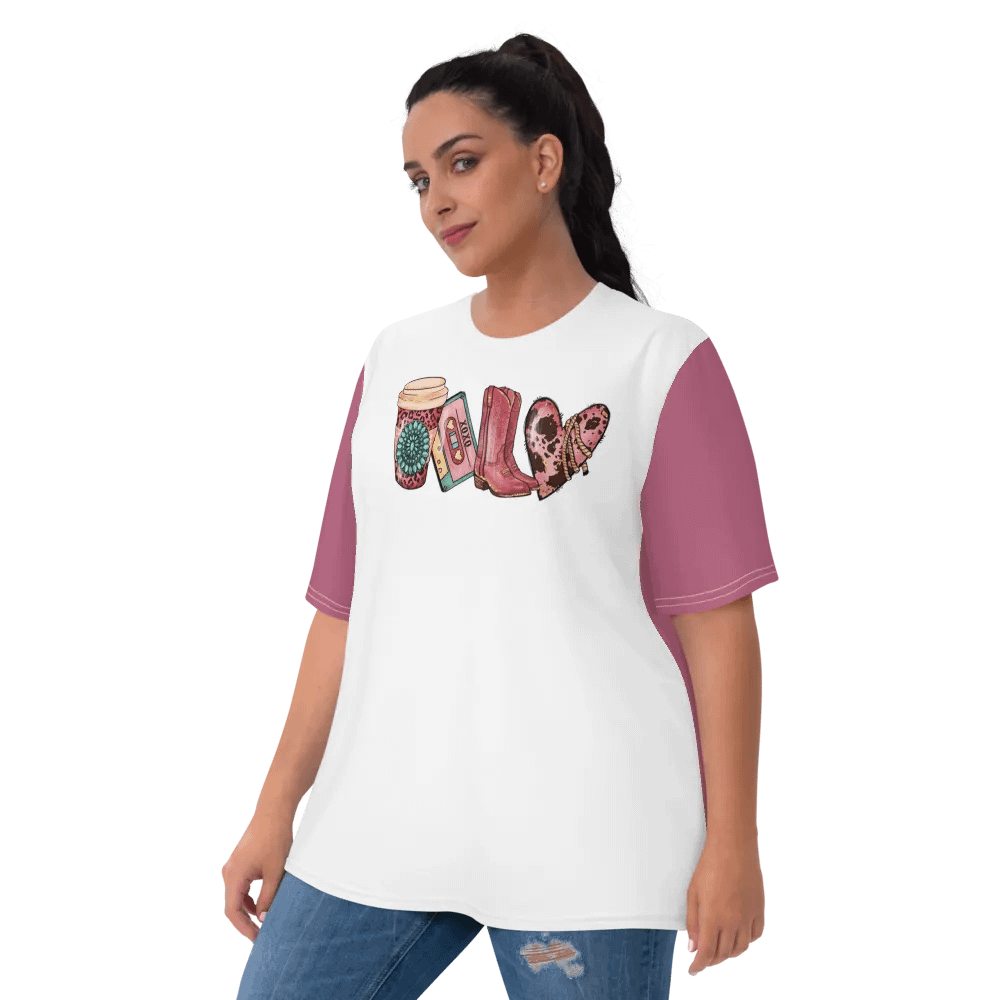 Crew Neck T-Shirt with a dope graphic product image (6)