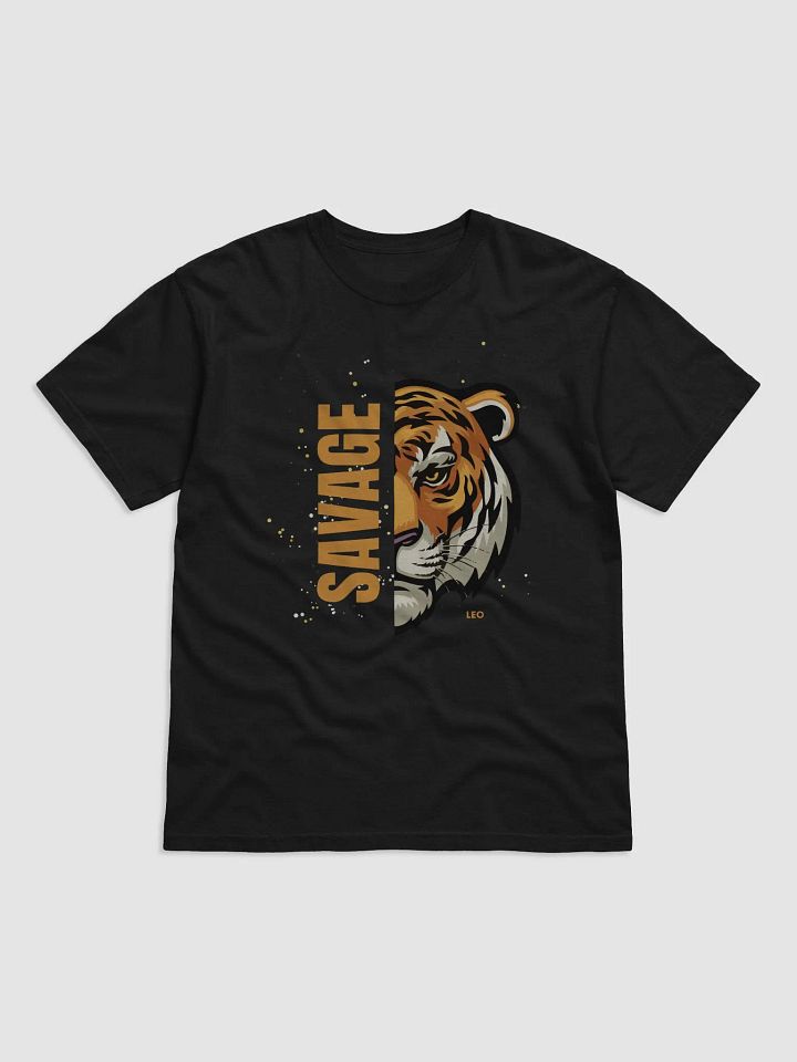 Savage Tiger Split Graphic T-Shirt product image (2)