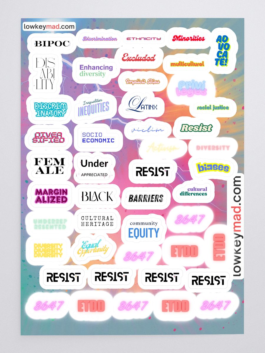 LKM Stealth Stickers Full Sheet 1 product image (3)