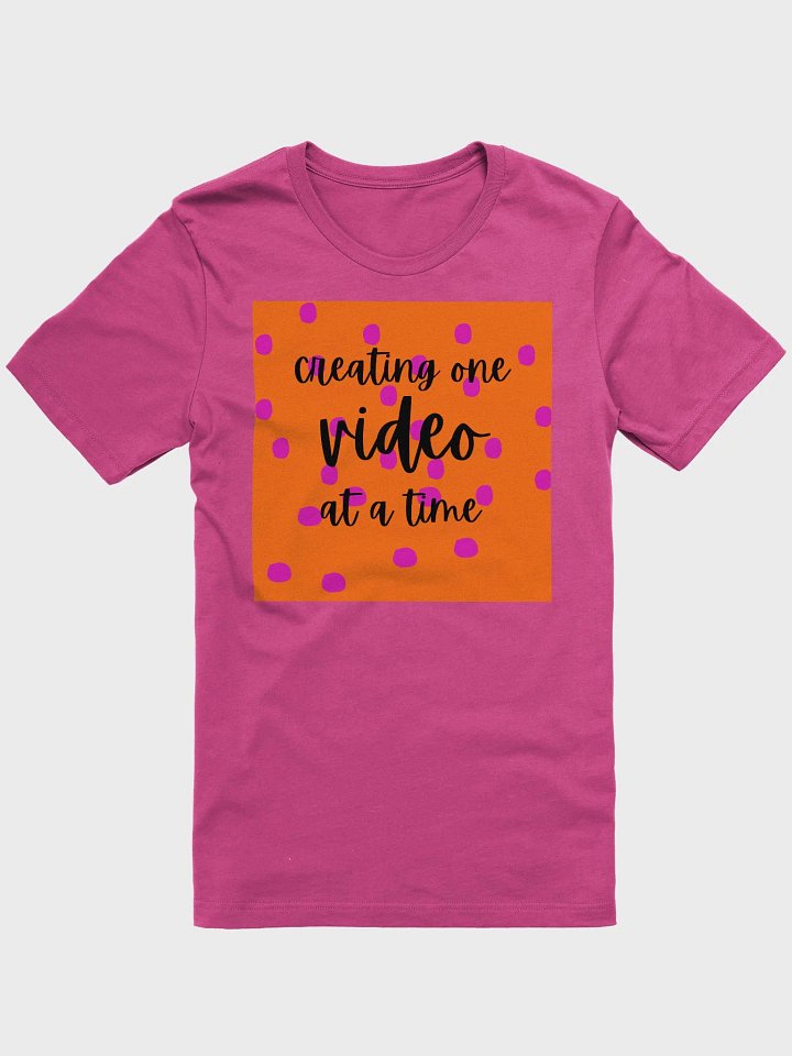 T-Shirt - Orange Pink Spots product image (1)