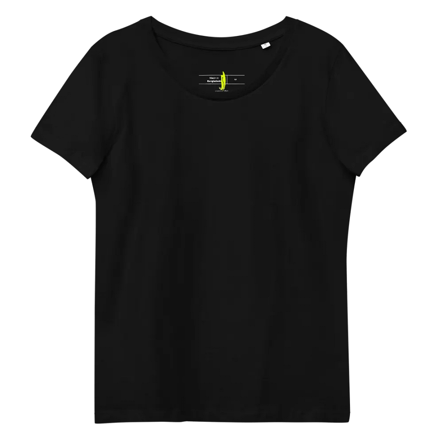 BlackKittenTech Fitted Stella White Tee product image (12)