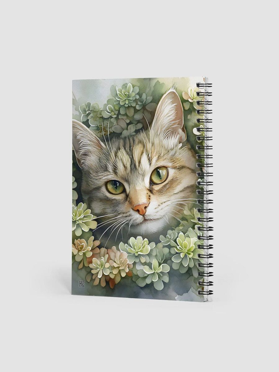 Sedum Cat Spiral Notebook product image (2)