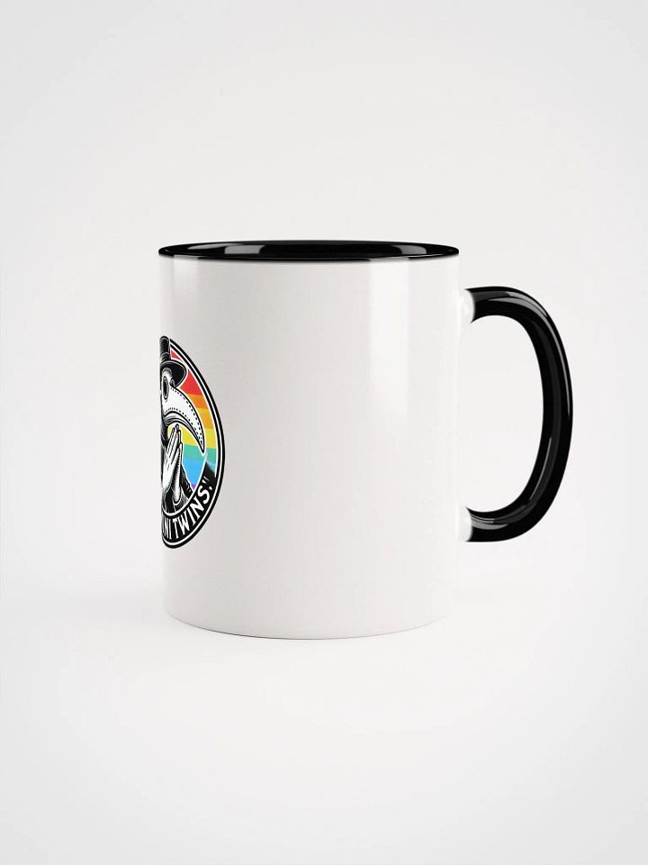 🔥 Official "The Gemini Twins!" Black & White Mug – Sip in Style! 🎭 product image (1)