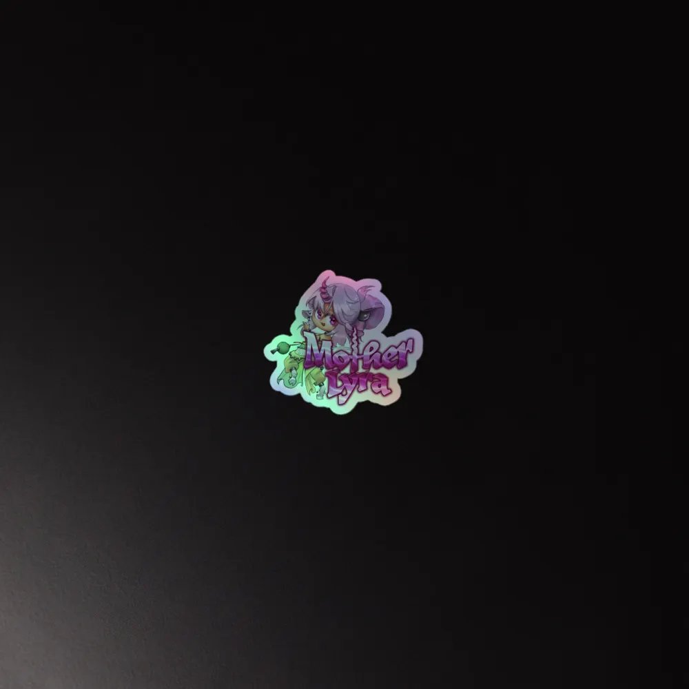 MotherLyra Logo Holo Sticker product image (4)