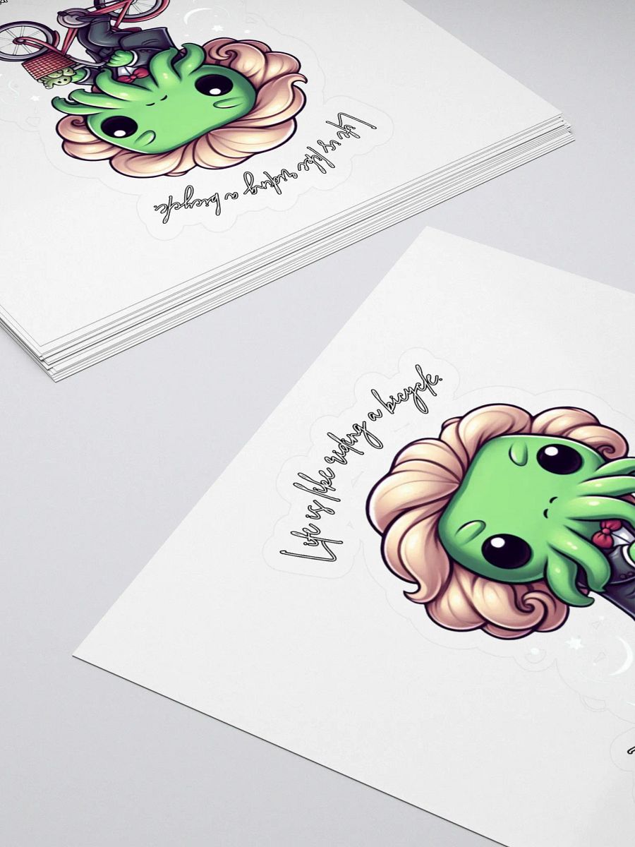 Keep Moving Cthulhu Sticker! product image (4)