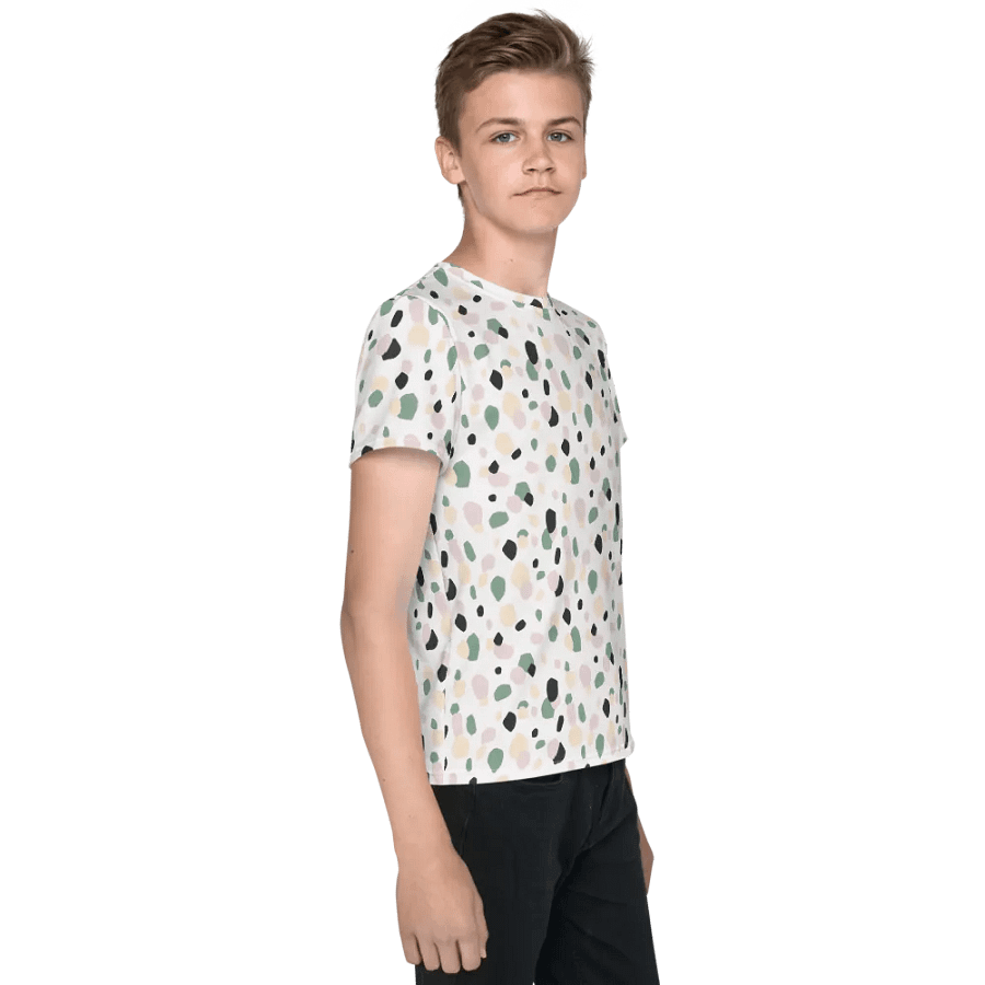 Terrazzo Dreams Youth T-Shirt product image (9)