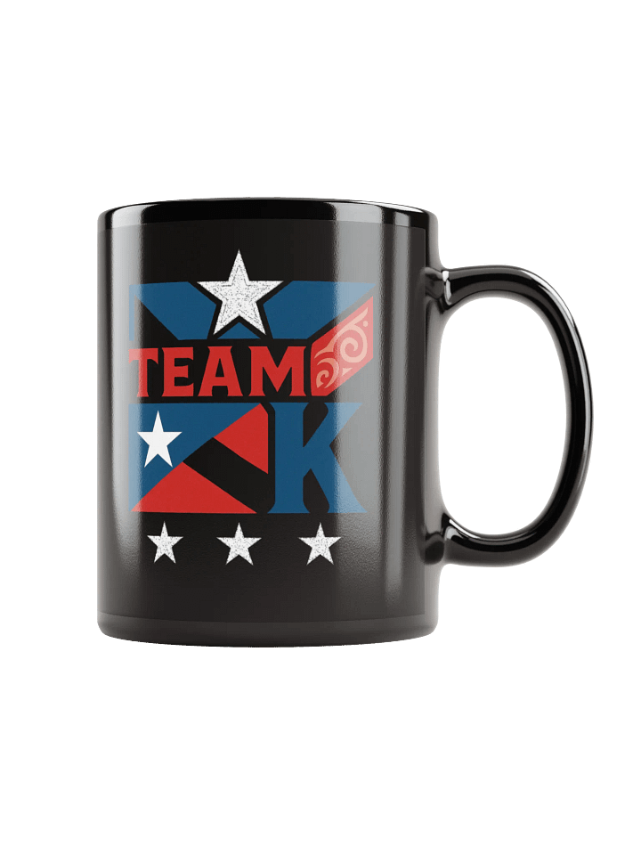 Team K Puerto Rico Black Mug product image (2)