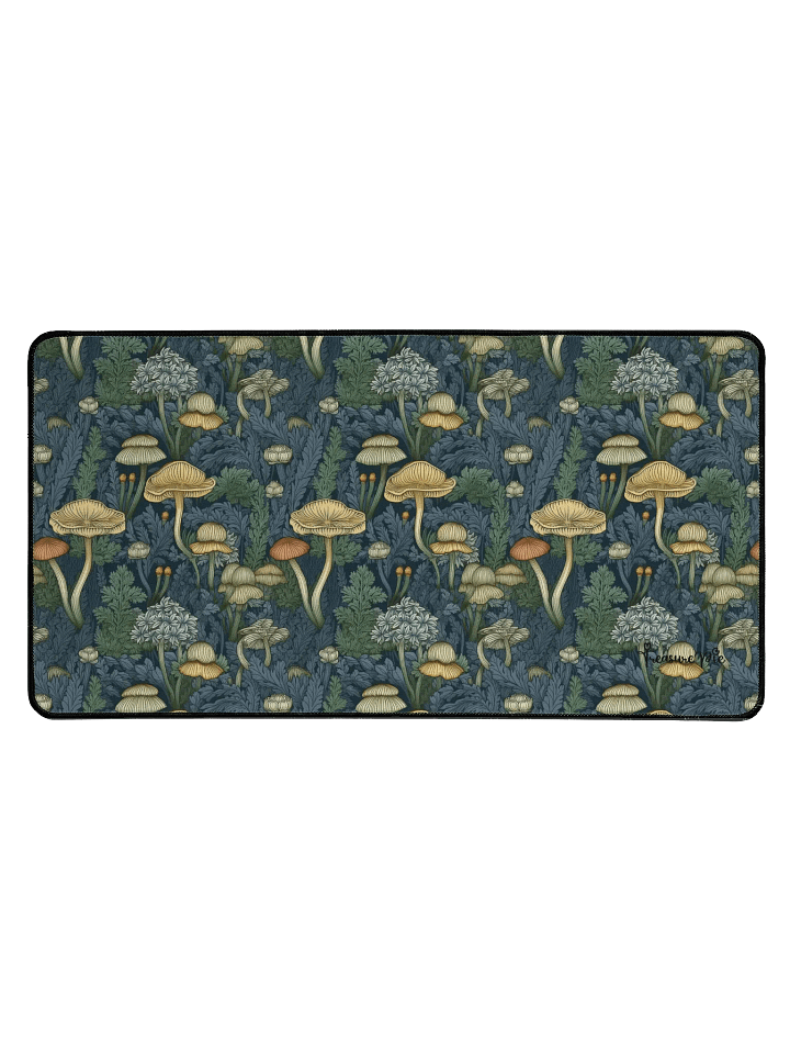 Mushrooms in a Jungle Desk Mat by Treasure Pie product image (1)