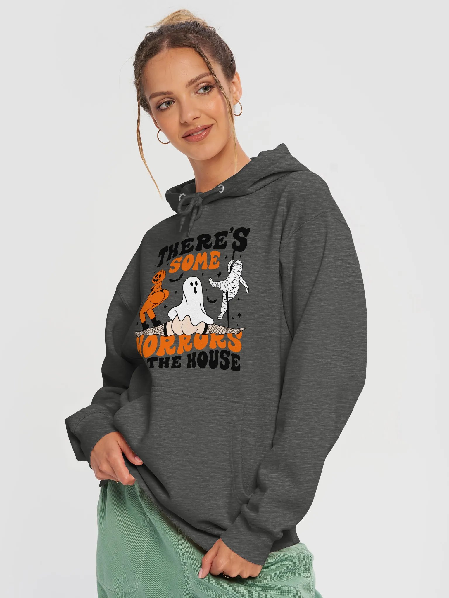 There's Some Horrors In The House Halloween Hoodie product image (3)