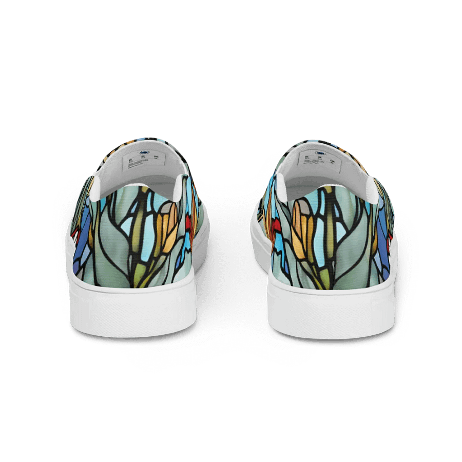 Floral Stained Glass Slip-Ons product image (4)