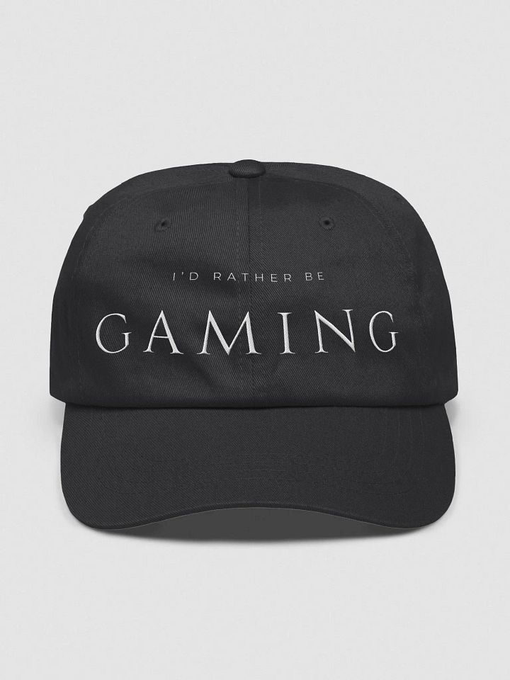I'd Rather Be Gaming Baseball Hat product image (1)