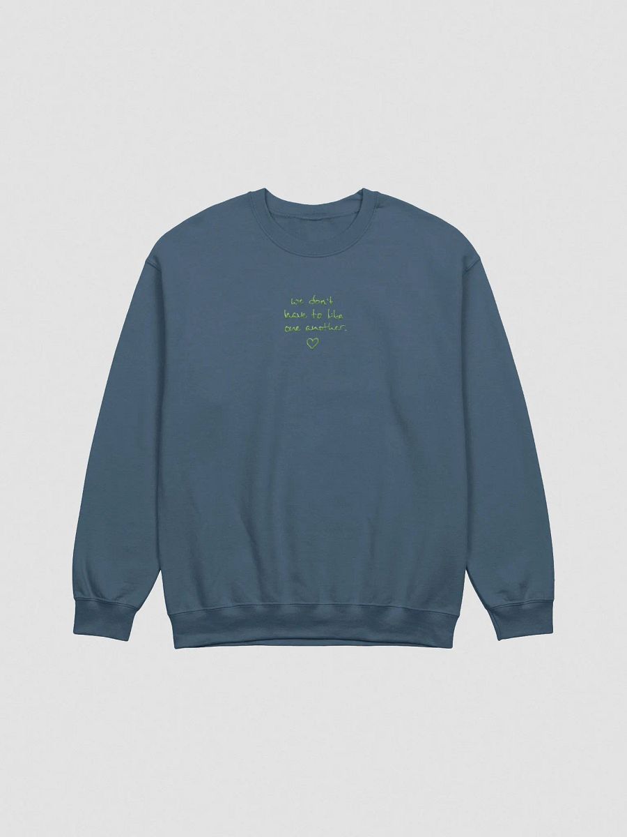 ONE ANOTHER (light green) embroidered crewneck product image (4)