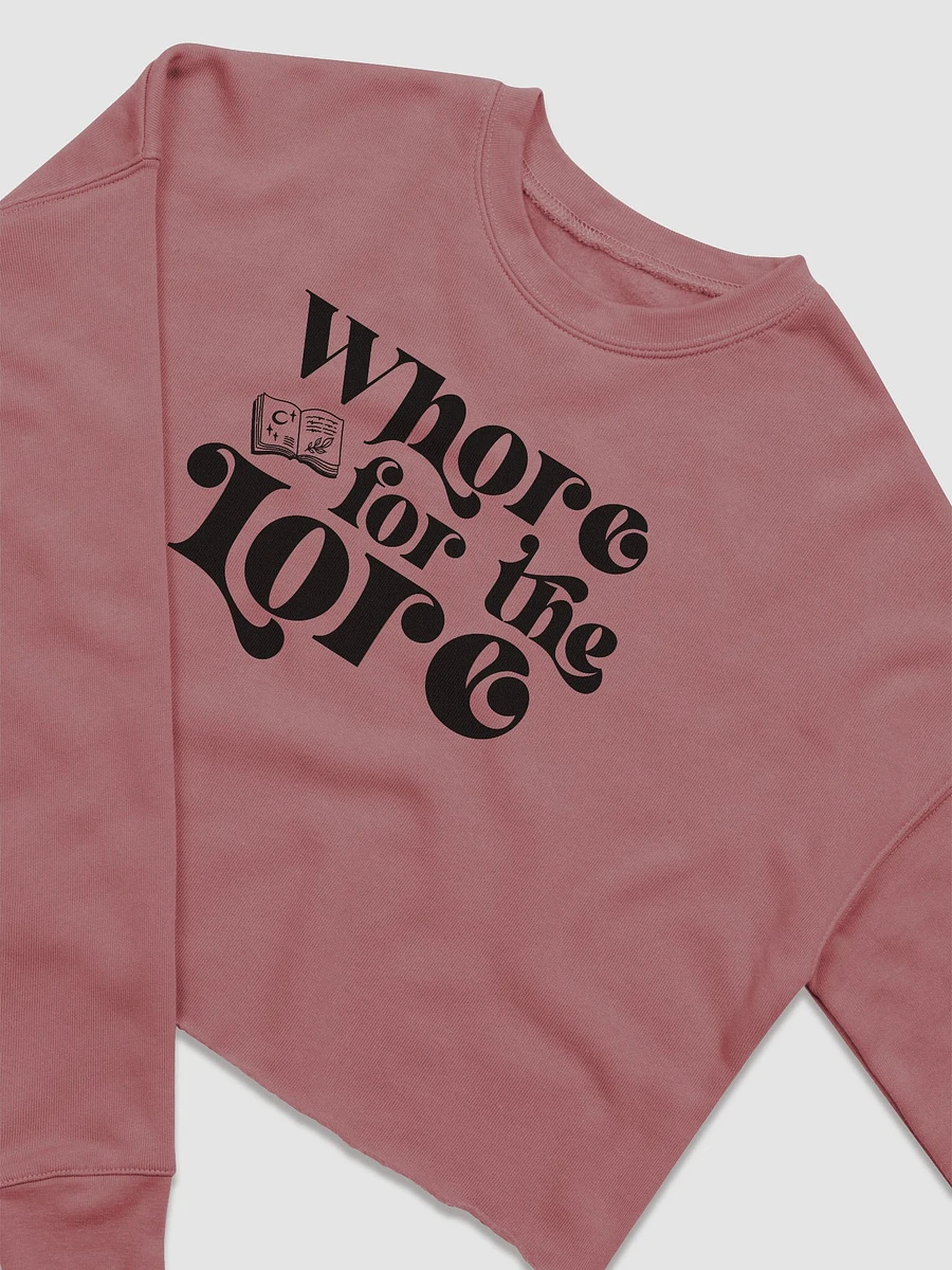 Whore for the Lore Crop Sweatshirt product image (19)
