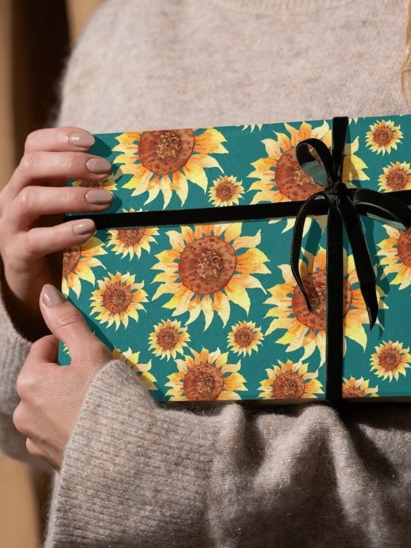 Sunflower Gift Wrap Bundle product image (1)
