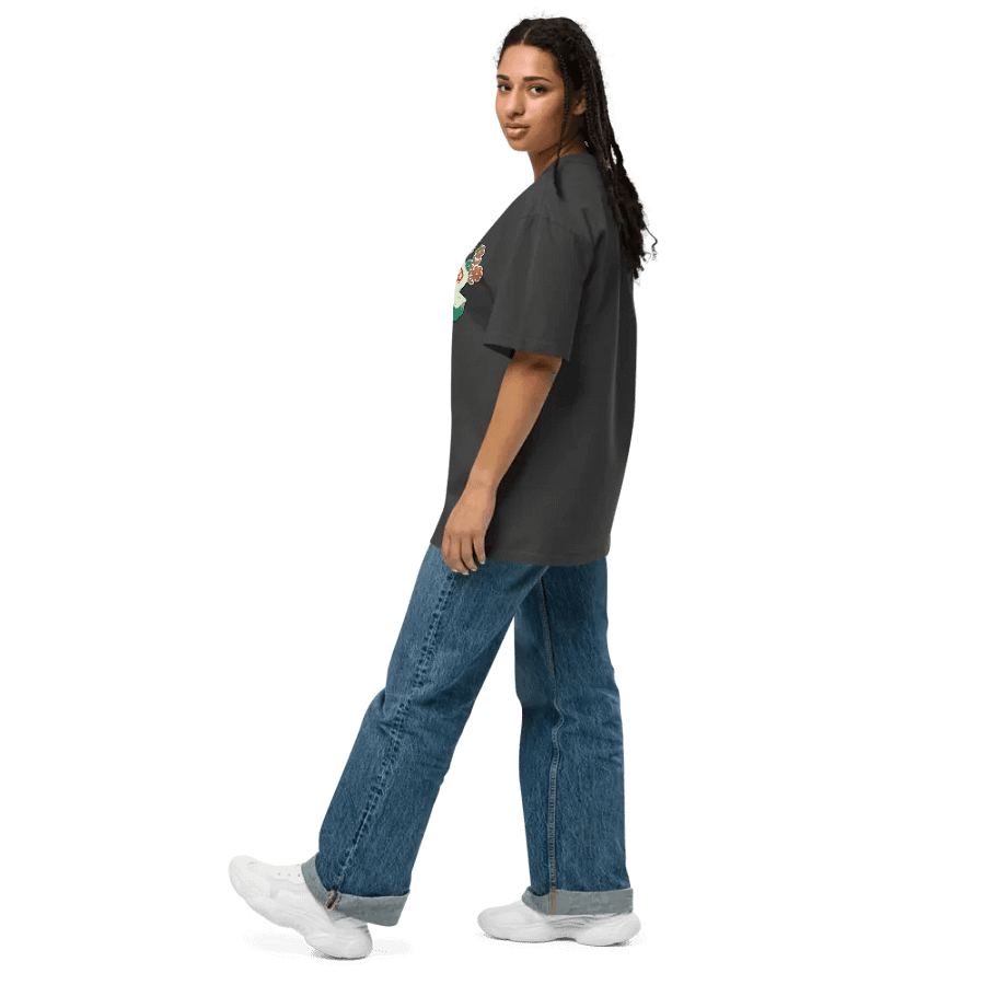 lucky Winning Mahjong Oversized T-Shirt product image (7)