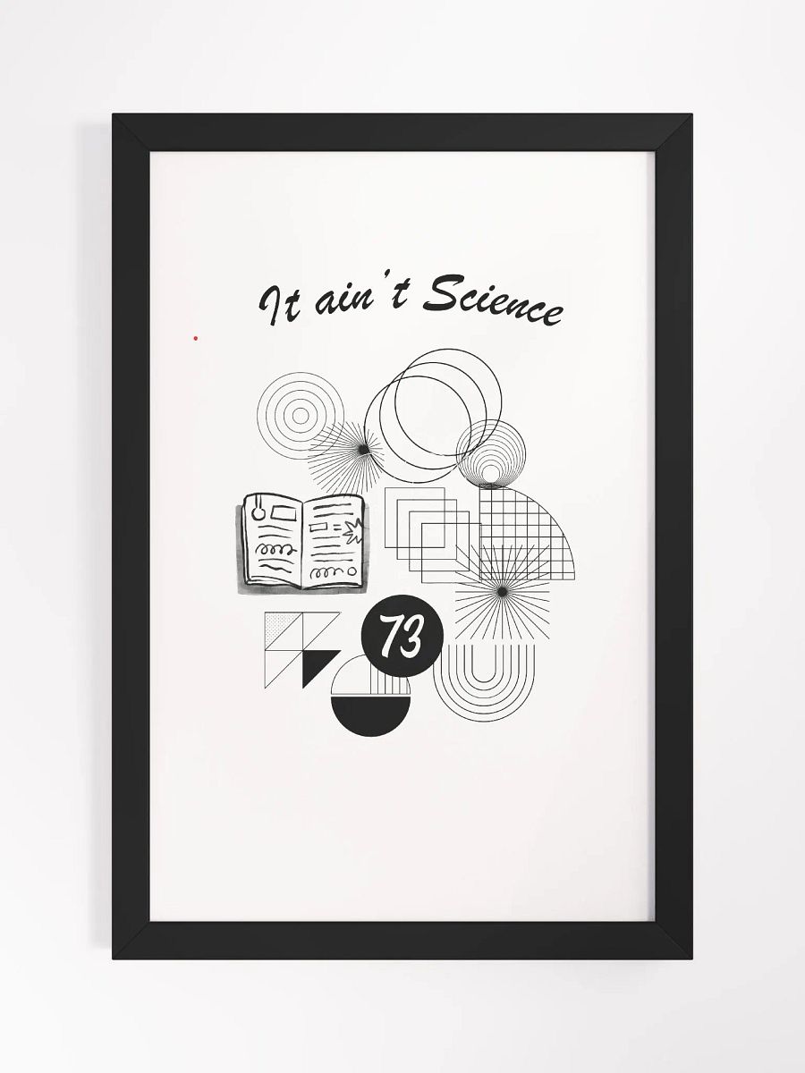 Poster NOT SCIENCE product image (1)