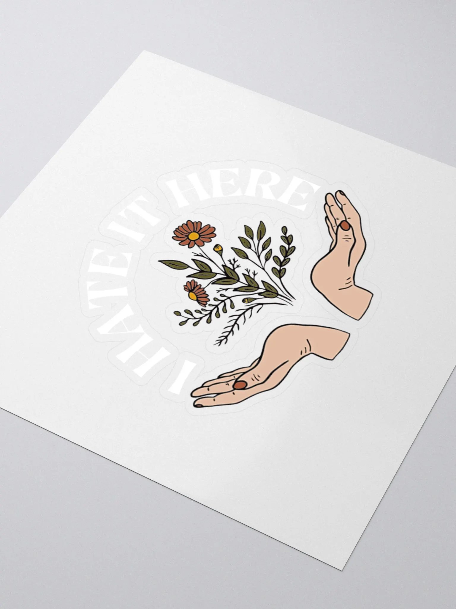 I Hate It Here Sticker product image (3)