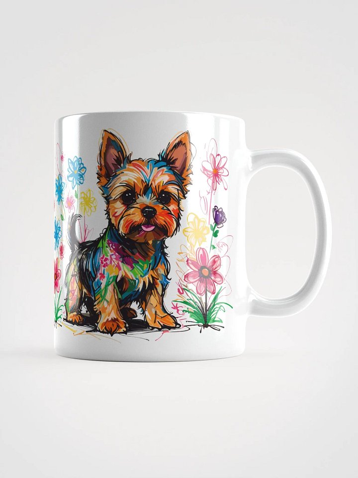 Scribbles Yorkshire Terrier 3 , Mug product image (1)