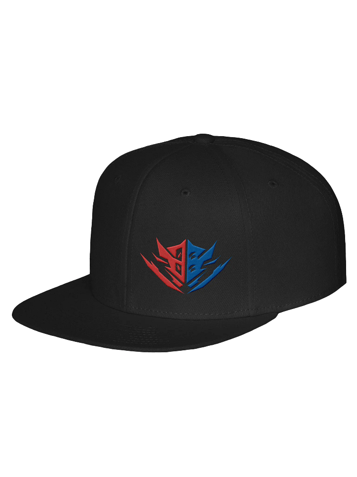 Mirrored Emblem Wool Snapback Cap product image (2)