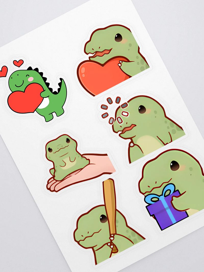 TyyRex Emote Sticker Pack