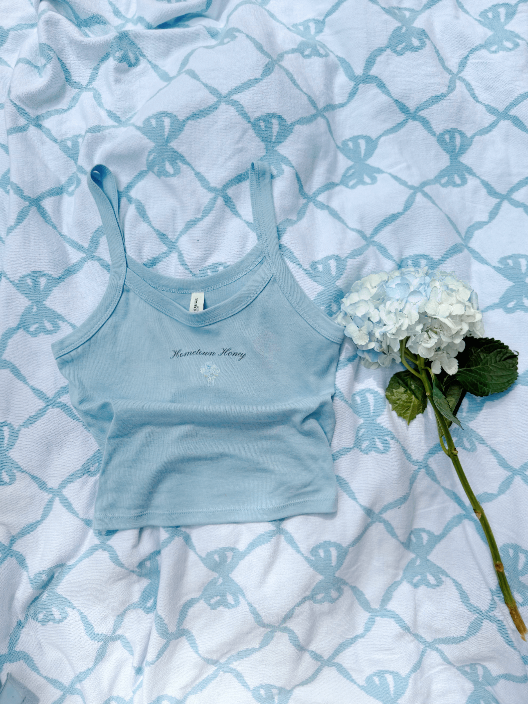 Hometown Honey Hydrangea Tank product image (1)