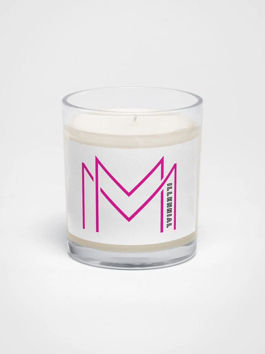 Millennial Soy Wax Candle- fusia logo product image (1)