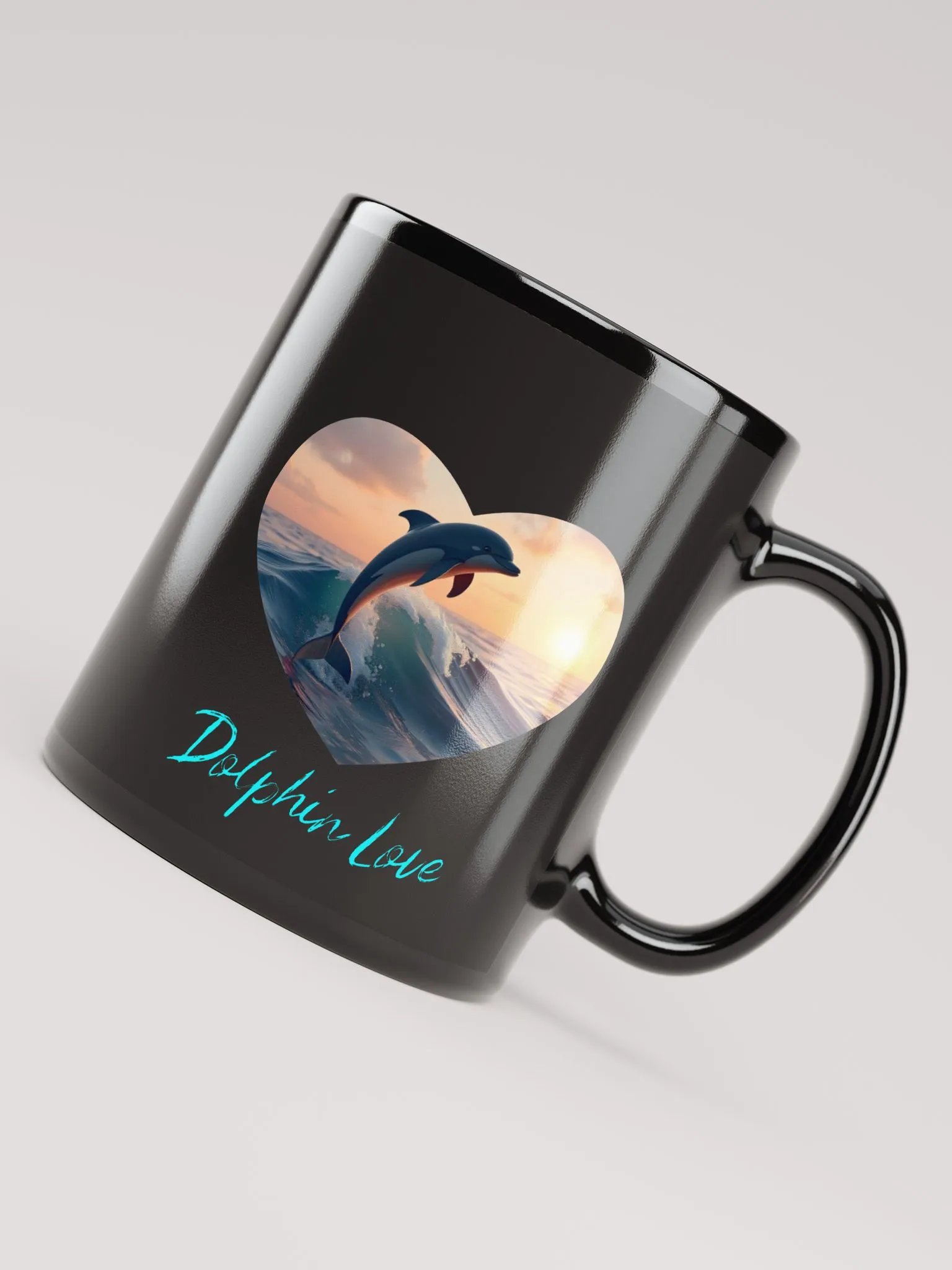 "Dolphin Love" mug product image (7)