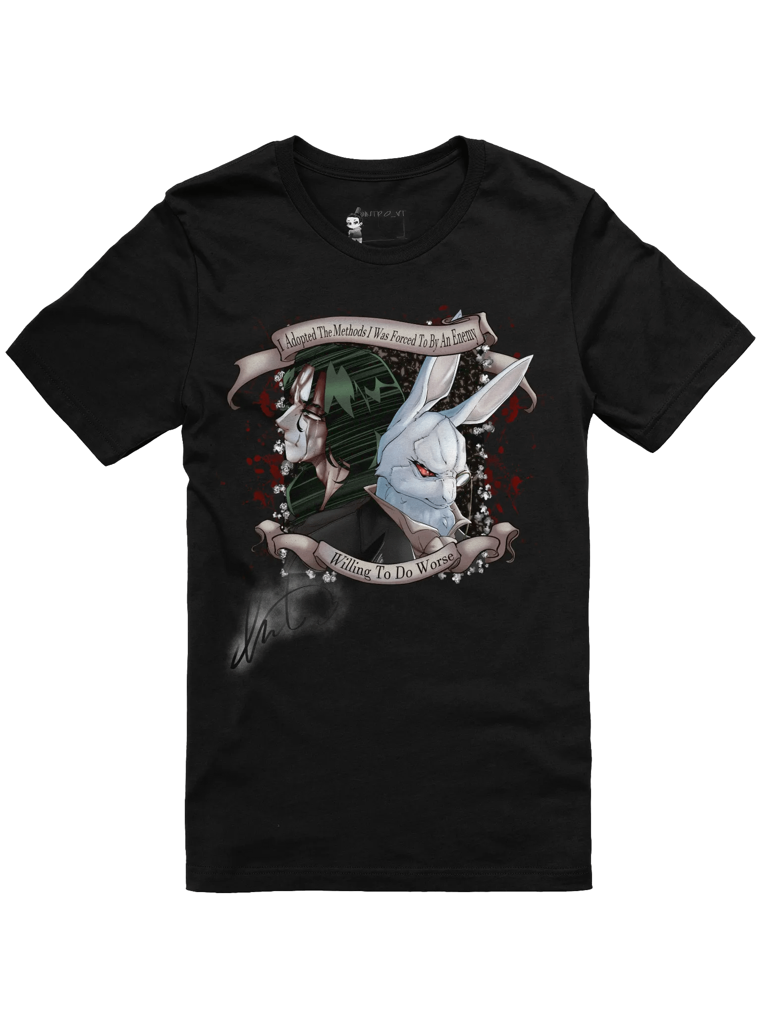 Signed "Adopted Methods" Uni-Sex T-Shirt product image (7)