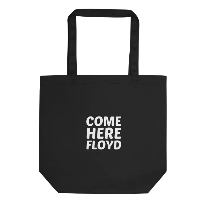 comeherefloyd BIG LOGO Cotton Tall Tote Bag product image (1)