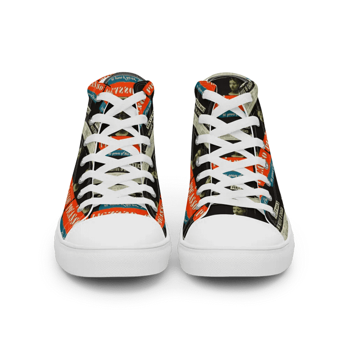 Picasso Art Poster Women’s Canvas High Tops product image (1)