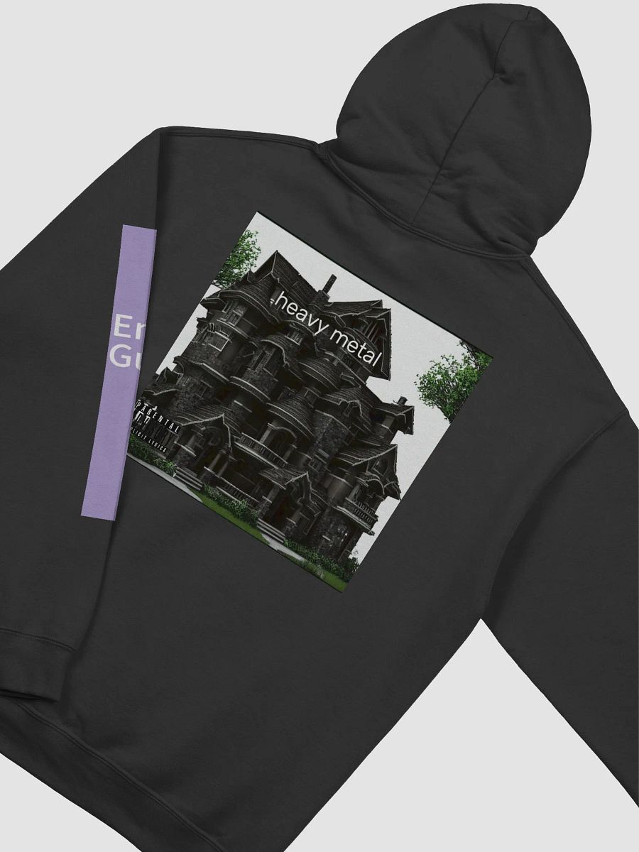 Gothic Mansion Metal Hoodie product image (3)