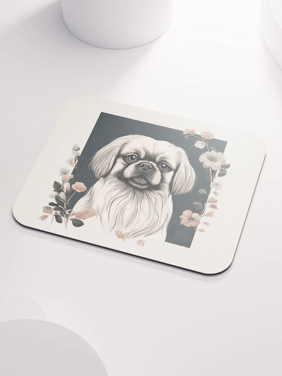 Floral Pekingese Mouse Pad product image (4)