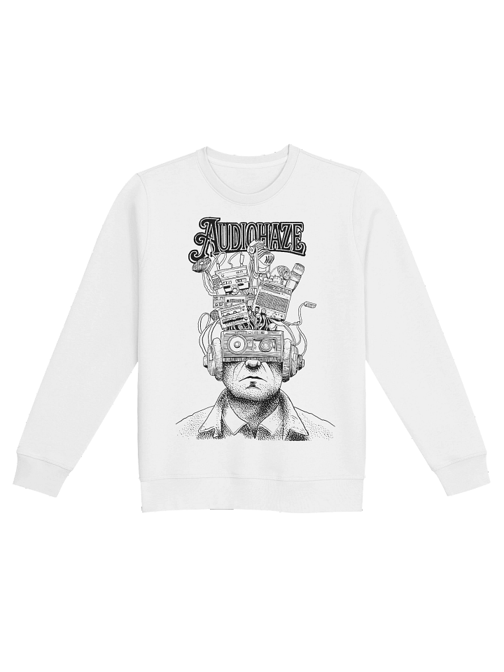 Audio Brain White Sweatshirt product image (1)