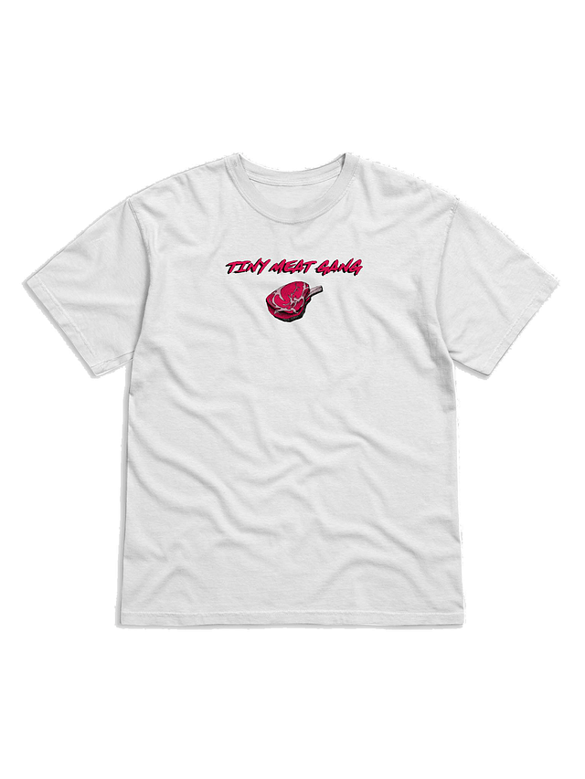 Tiny Meat Gang | White Tee product image (1)
