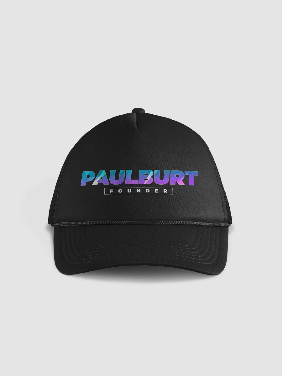 PaulBurt Founders Edition -Foam Trucker Hat - Classic Comfort and Style product image (1)