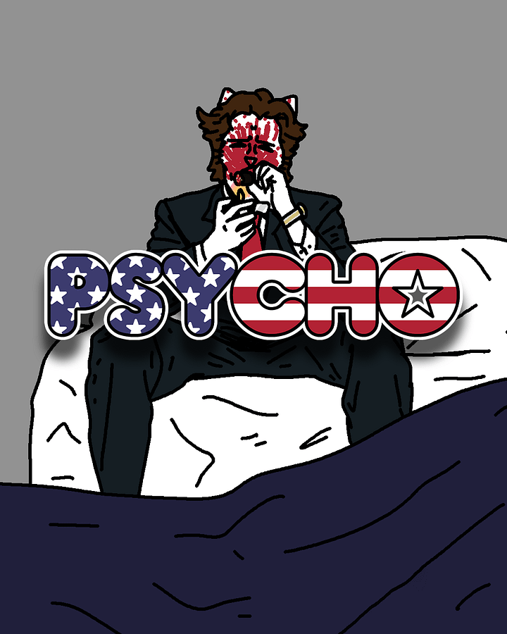 ⋆♱🩸 PSYCHO tee 🩸♱⋆ product image (2)