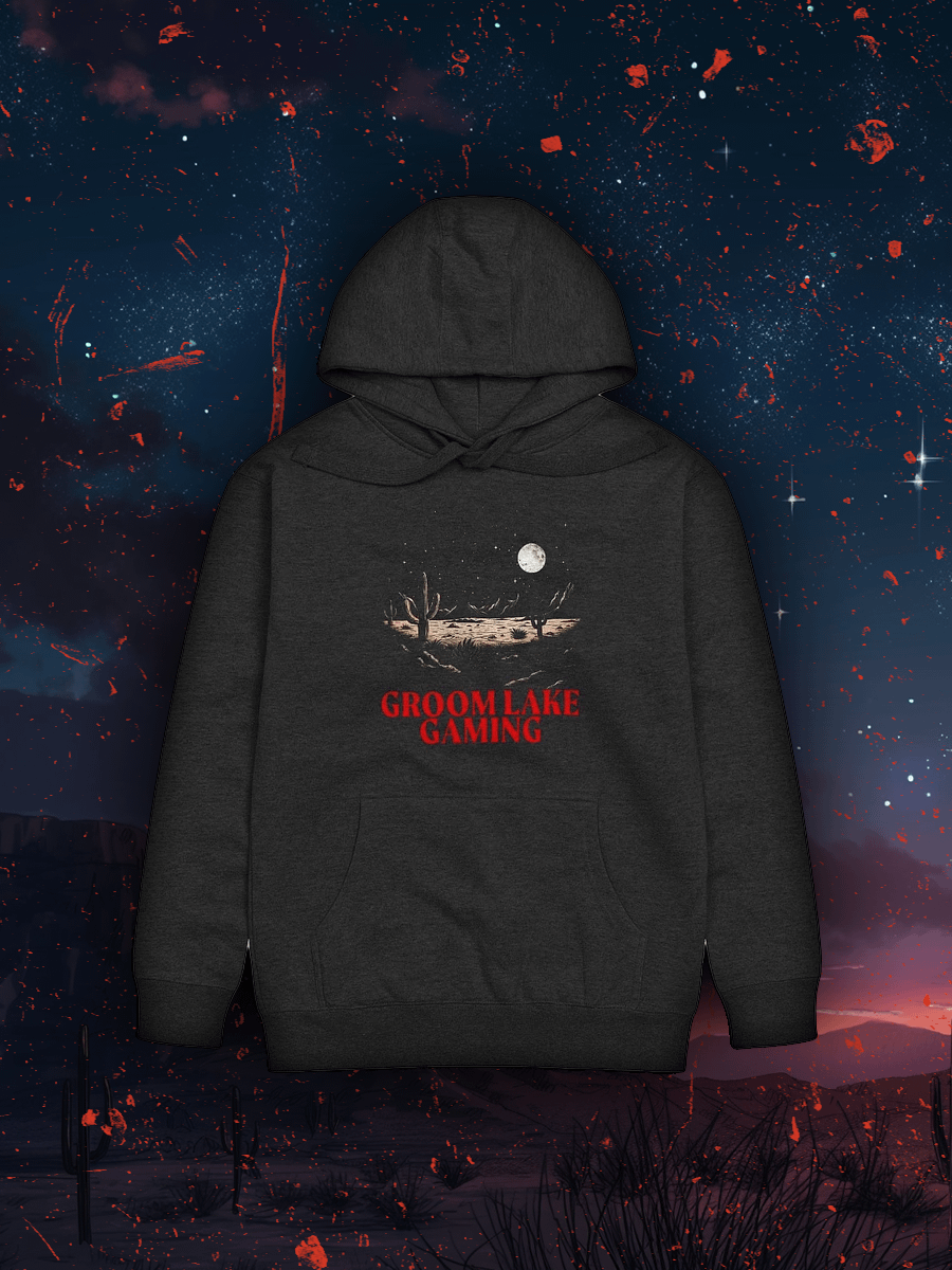 Groom Lake Gaming Scenery Unisex Hoodie product image (1)