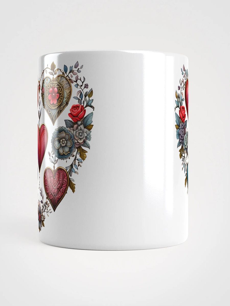 Vintage Valentine’s Day Hearts Coffee Mug product image (5)