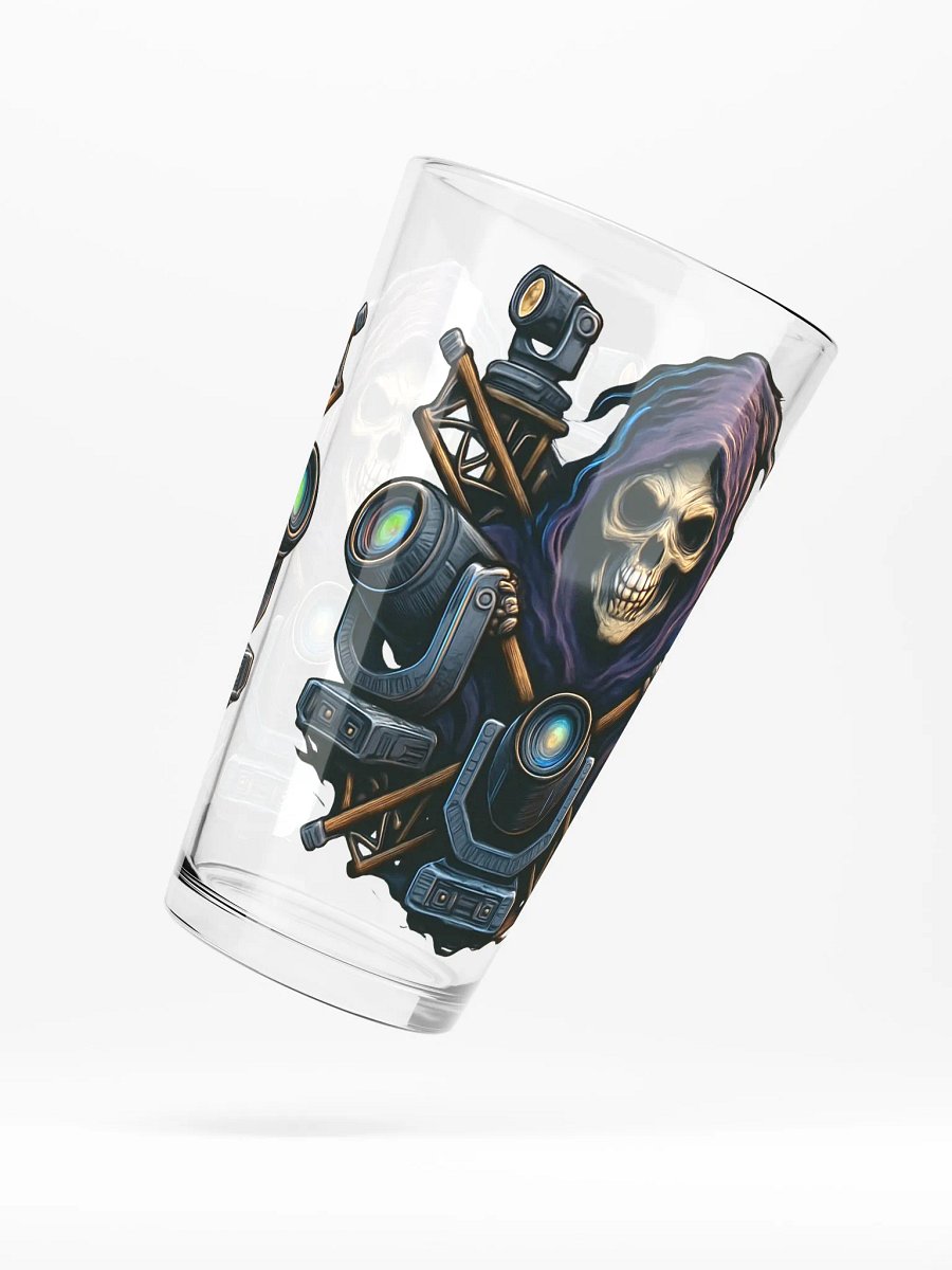 Theatrically Jerry "Triple Mover" Grim Reaper Moving Head Light Shaker Pint Glass product image (5)