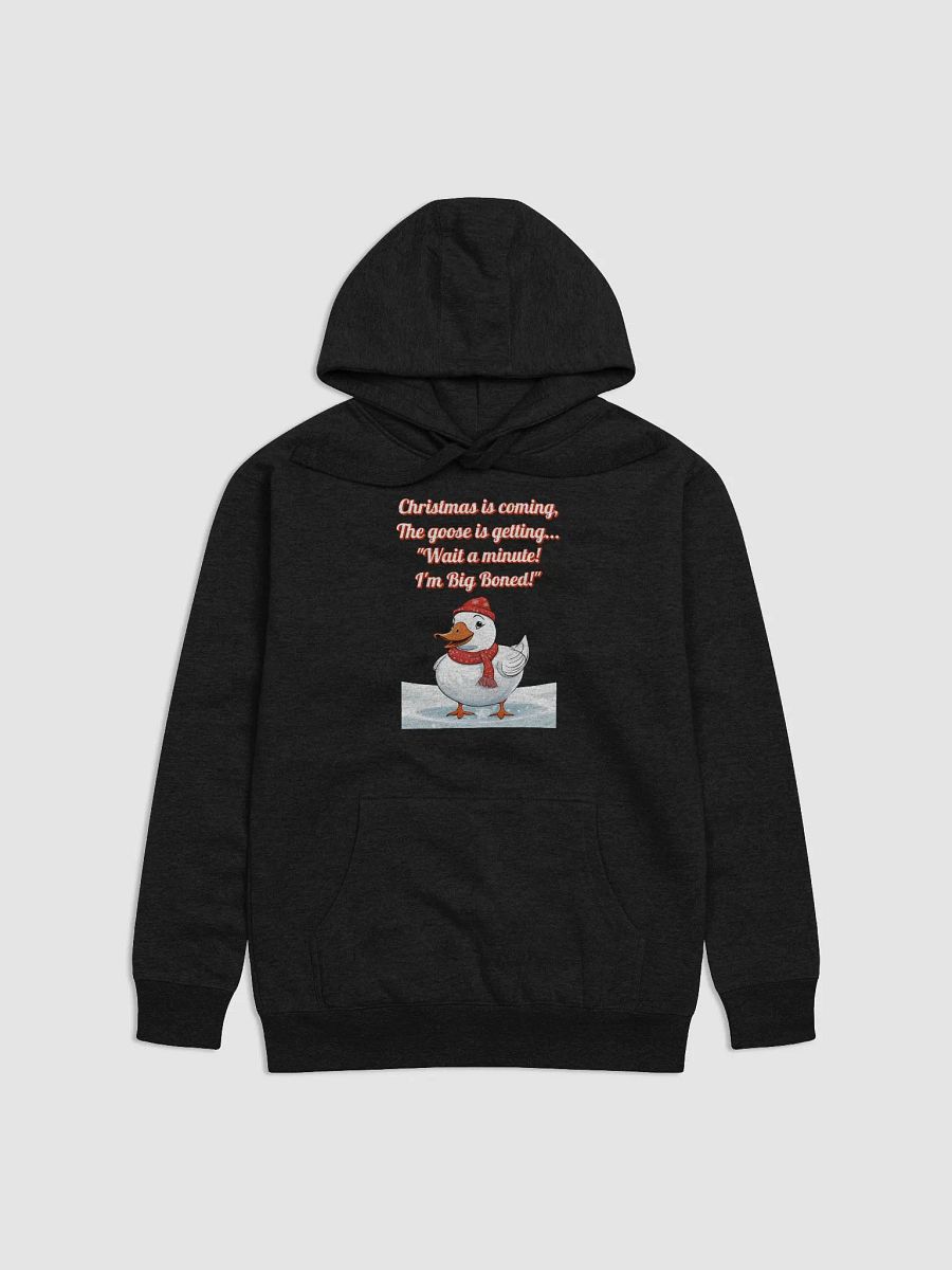 Wait A Minute! I'm Big Boned! Funny Christmas Hoodie product image (3)