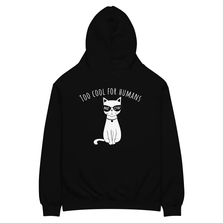 Meow-velous Shades Unisex Hoodie/ Back design product image (1)