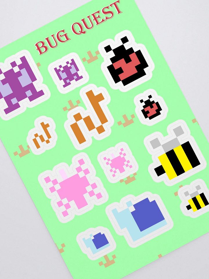 Bug Quest Sticker Sheet product image (1)