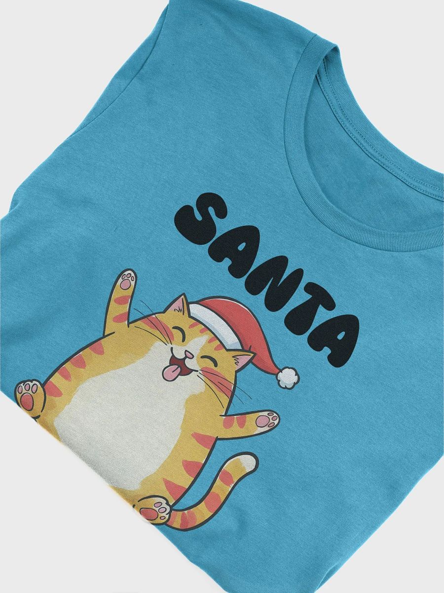 Santa Claws - Cat T-Shirt – Adorable Christmas Kitty Design product image (50)