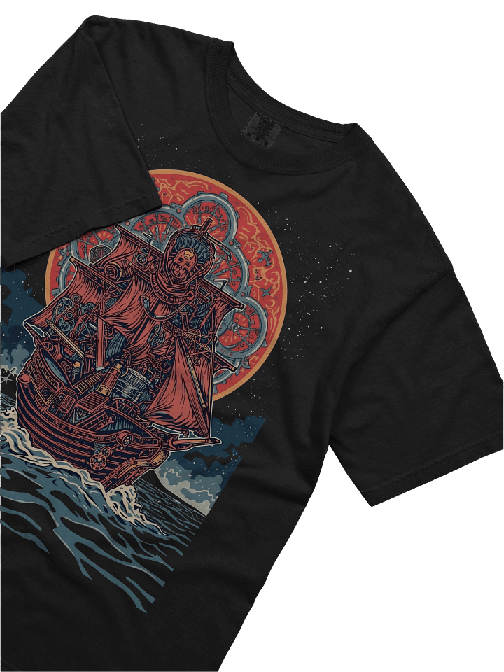 Mystical Ghost Ship Heavyweight T-Shirt product image (2)