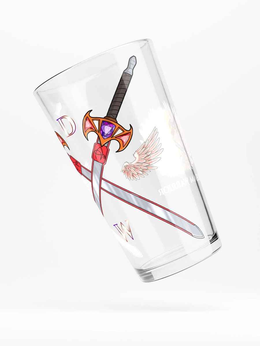 I Am A Dream Warrior REBIRTH Pint Glass product image (4)