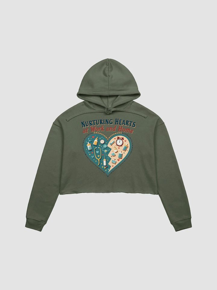 Nurturing Hearts Crop Hoodie product image (1)