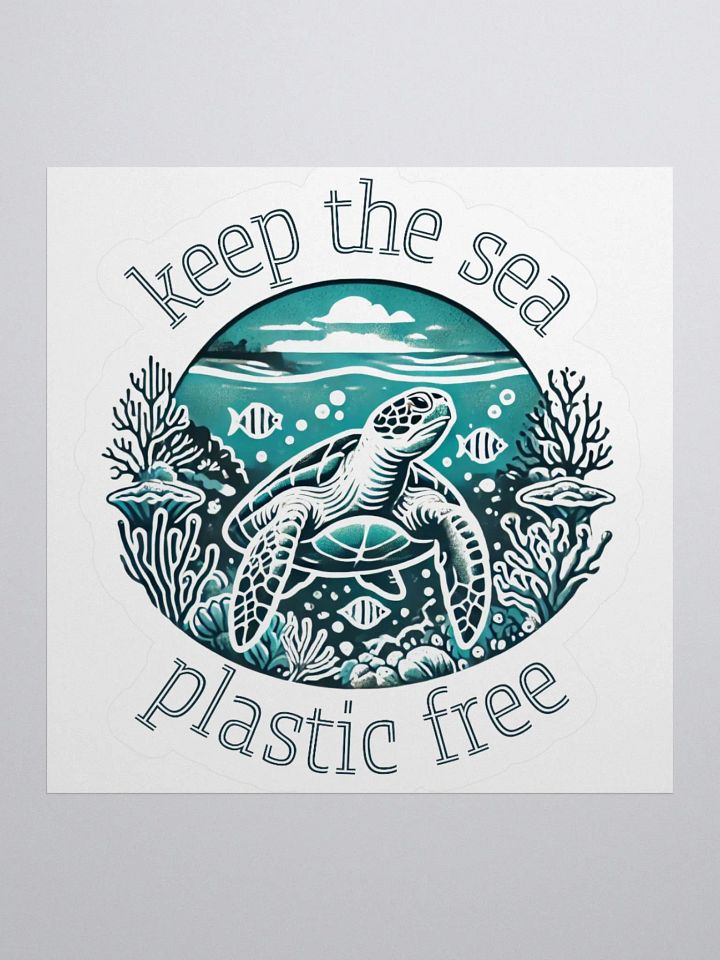 Ocean Conservation Kiss Cut Stickers product image (2)