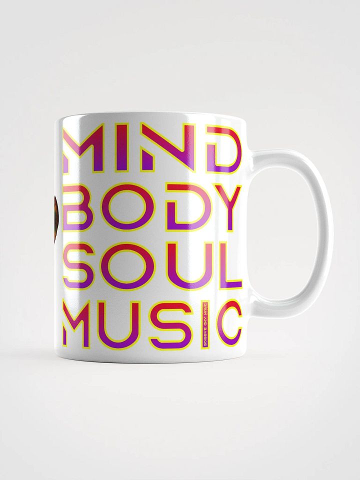 Mind Body Soul Music Mug product image (1)