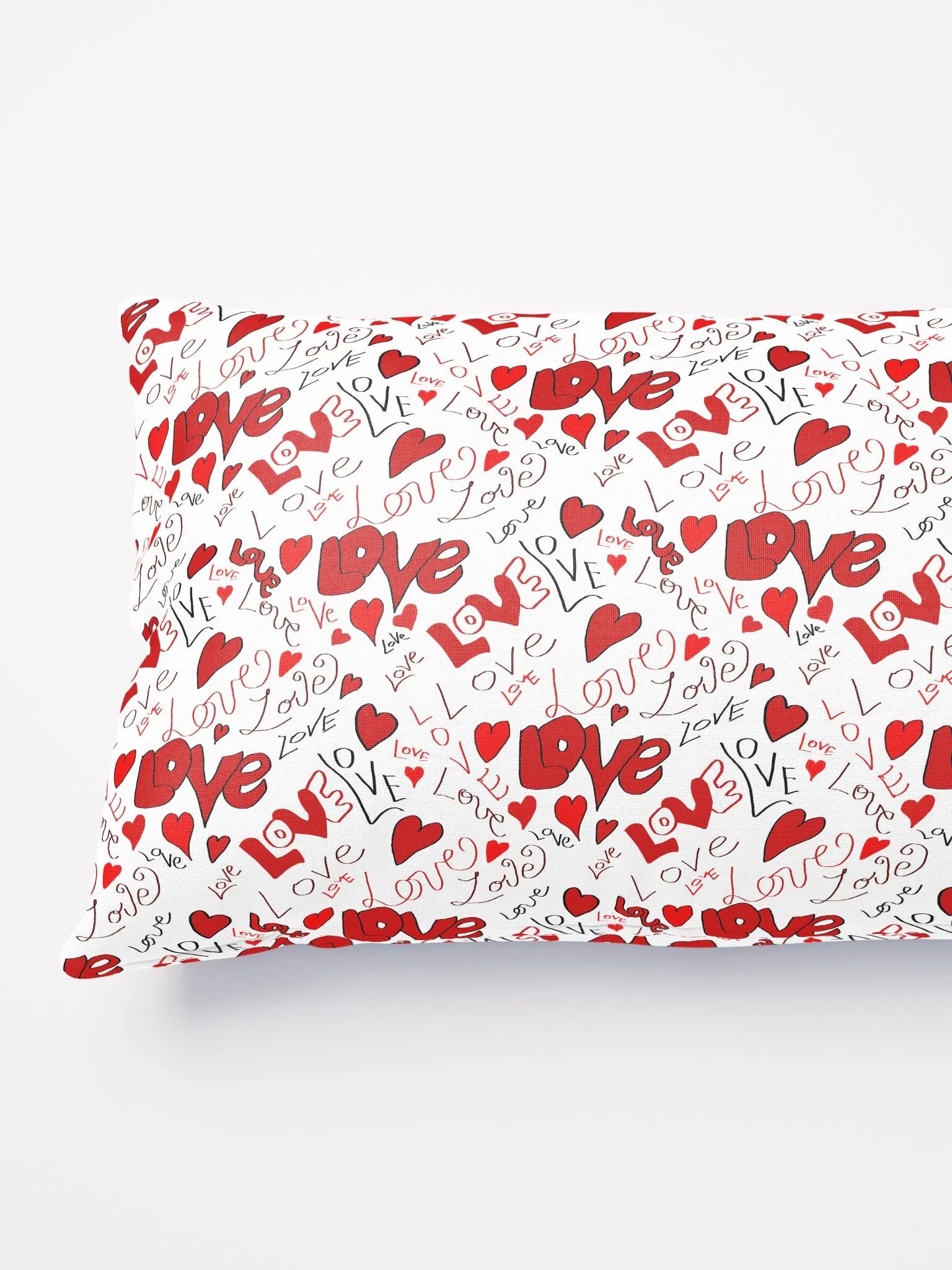 Love and Hearts Throw Pillow product image (7)